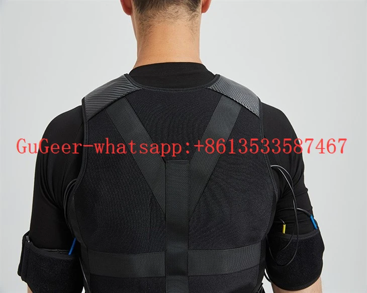 Gugeer Gym EMS Training Suit Professional Water Spray Split Vest Suit Gugeer Gym EMS Training Suit Professional Water Spray Split Vest Suit